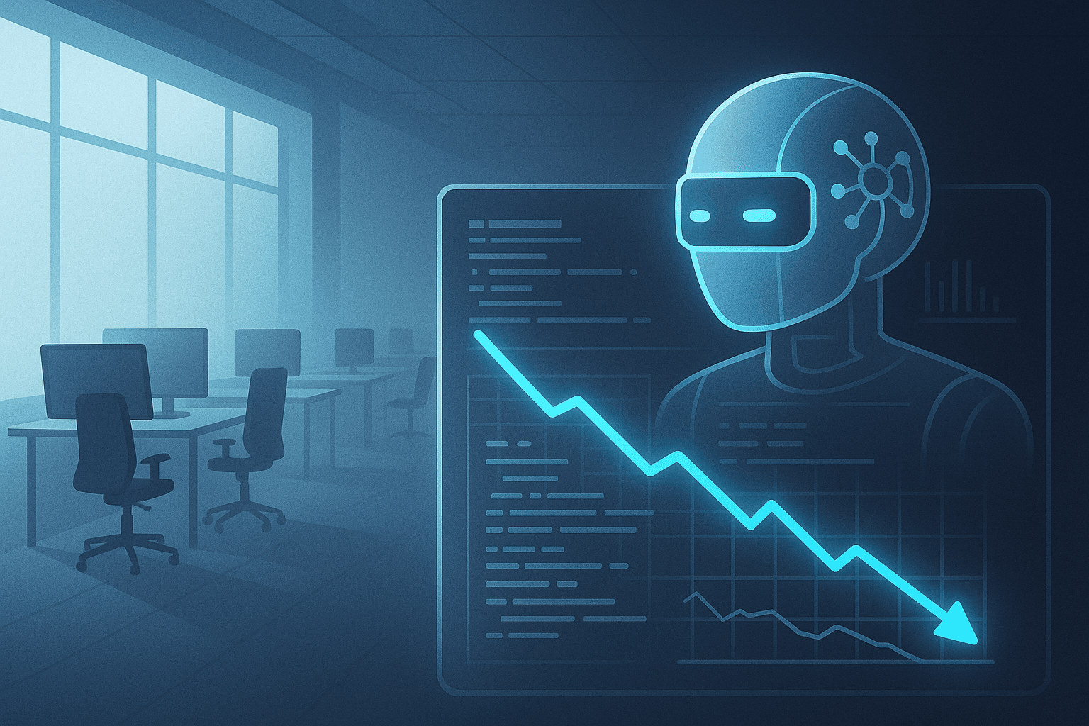 The 67% Decline in Entry-Level Developer Hiring Driven by AI Automation